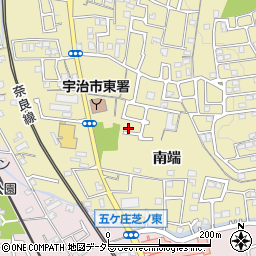 京都府宇治市木幡南端59-22周辺の地図