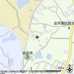 兵庫県三田市志手原862-85周辺の地図