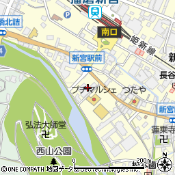 ＪＡ兵庫西新宮周辺の地図