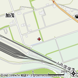 兵庫県三田市加茂149周辺の地図