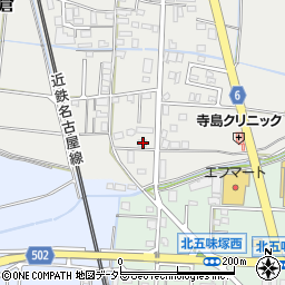 三重県四日市市楠町小倉399-2周辺の地図
