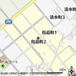 愛知県碧南市鳥追町周辺の地図