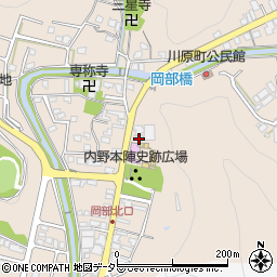 静岡県藤枝市岡部町岡部813周辺の地図