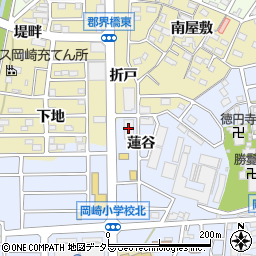 名古屋銀行岡崎南支店周辺の地図