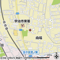 京都府宇治市木幡南端3-14周辺の地図