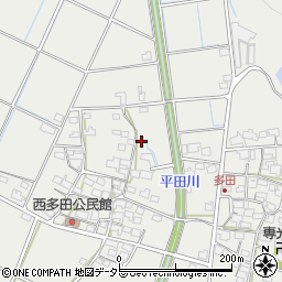 兵庫県姫路市山田町多田833周辺の地図