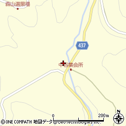 広島県三次市作木町森山中400周辺の地図