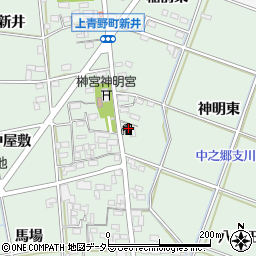 山崎石油株式会社　青野給油所周辺の地図