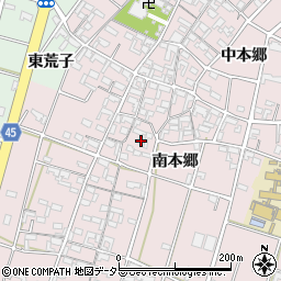 愛知県安城市和泉町南本郷113周辺の地図