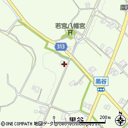 兵庫県加東市黒谷851周辺の地図