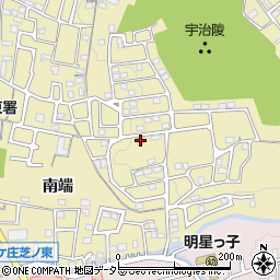 京都府宇治市木幡南山12-140周辺の地図