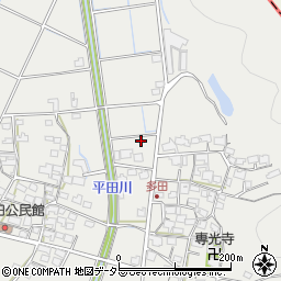 兵庫県姫路市山田町多田377-1周辺の地図