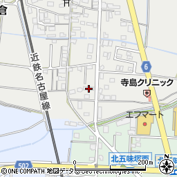 三重県四日市市楠町小倉402-7周辺の地図