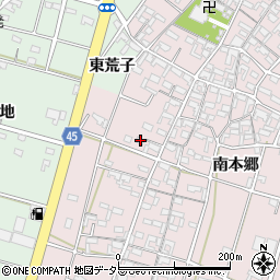 愛知県安城市和泉町南本郷260周辺の地図