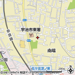 京都府宇治市木幡南端3-20周辺の地図