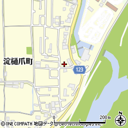 京都府京都市伏見区淀樋爪町193周辺の地図