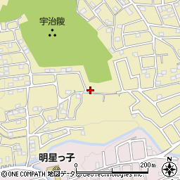 京都府宇治市木幡南山12-120周辺の地図