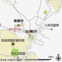 愛知県新城市八束穂1030周辺の地図