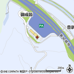 愛知県岡崎市市場町御成箇周辺の地図