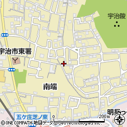 京都府宇治市木幡南山12-194周辺の地図
