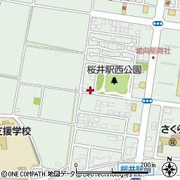 愛知県安城市桜井町貝戸尻81周辺の地図