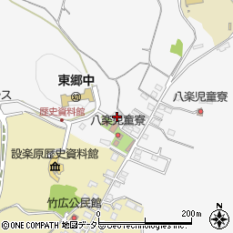 愛知県新城市八束穂1031-6周辺の地図