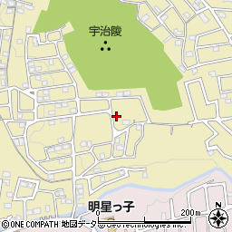 京都府宇治市木幡南山12-124周辺の地図