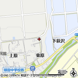 愛知県岡崎市樫山町東原71-3周辺の地図