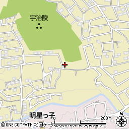京都府宇治市木幡南山12-119周辺の地図