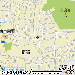 京都府宇治市木幡南山12-177周辺の地図