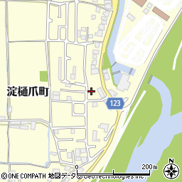 京都府京都市伏見区淀樋爪町189-12周辺の地図