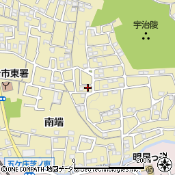 京都府宇治市木幡南山12-204周辺の地図