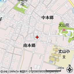 愛知県安城市和泉町南本郷310周辺の地図