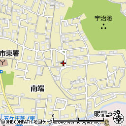 京都府宇治市木幡南山12-175周辺の地図