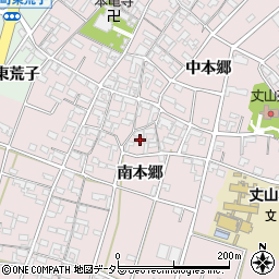 愛知県安城市和泉町南本郷93周辺の地図