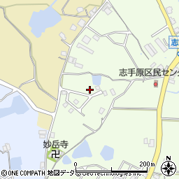 兵庫県三田市志手原862-54周辺の地図