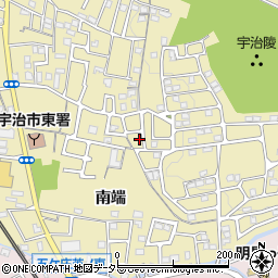 京都府宇治市木幡南山12-2周辺の地図