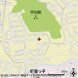 京都府宇治市木幡南山12-123周辺の地図
