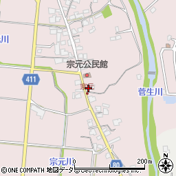 兵庫県姫路市夢前町菅生澗1070周辺の地図