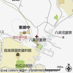 愛知県新城市八束穂1031周辺の地図