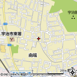 京都府宇治市木幡南山12-167周辺の地図