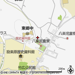 愛知県新城市八束穂1031-1周辺の地図