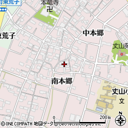 愛知県安城市和泉町南本郷94周辺の地図