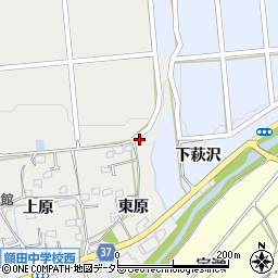 愛知県岡崎市樫山町東原74周辺の地図