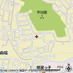京都府宇治市木幡南山12-105周辺の地図