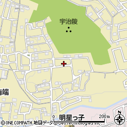 京都府宇治市木幡南山12-106周辺の地図