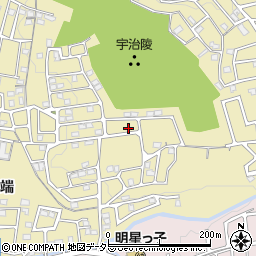京都府宇治市木幡南山12-107周辺の地図