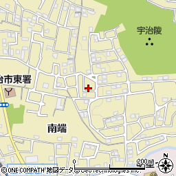 京都府宇治市木幡南山12-184周辺の地図