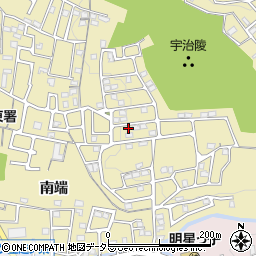 京都府宇治市木幡南山12-73周辺の地図