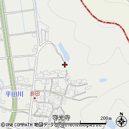 兵庫県姫路市山田町多田250周辺の地図
